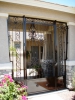 Decorative fully enclosed Courtyard Entry Gate